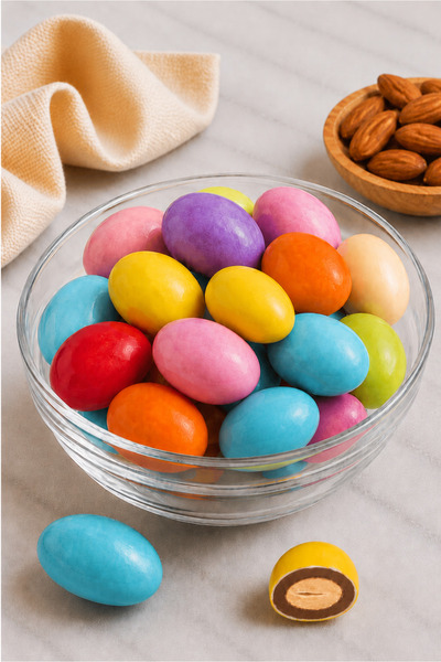 Nizip Online Kuruyemiş Karışık Renkli Badem Draje 100 g