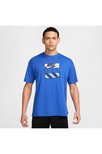 Nike M NSW TEE M90 NK AIR SP25 1 HJ0578-480 Βασιλικό Μπλε