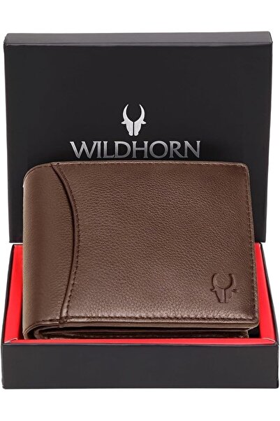 Wildhorn محفظة وايلد هورن للرجال مصنوعة يدويا من الجلد الطبيعي ثنائية الطيات،...