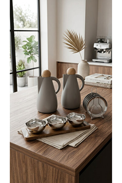 Generic Hospitality Serving Set of Tea & Coffee Trays + Serving Tray & 3 Bowl...