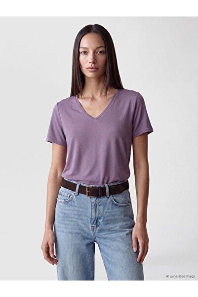 LC Waikiki I V Dikim Modal Blended Women's T-Shirt from Freezen Store