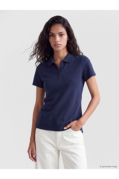 LC Waikiki I Devrik Roba Yaka Pique Women's T-Shirt from Freezen Store