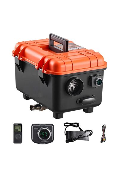 OMS Incalzitor portabil, Sirocou diesel, 8 kW, 220 V AC, 12/24 V DC, Telecoma...