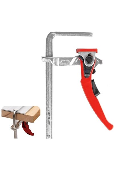 Morvena Picks Clemă pentru menghină de tip pârghie pentru utilizare grea de 1...