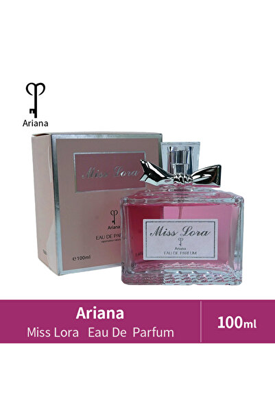 ARIANA 100ml Eau De Parfum Perfume Spray, Miss Lora Style Fragrance With Deco...