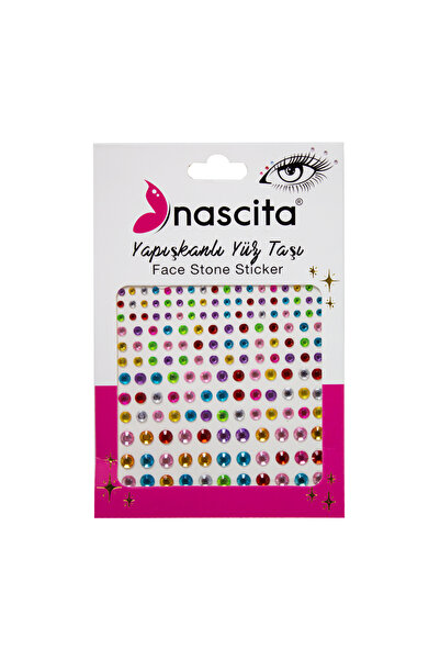 nascita Face Jewels Yüz Taşı Sticker Seti NASSTICKER0013