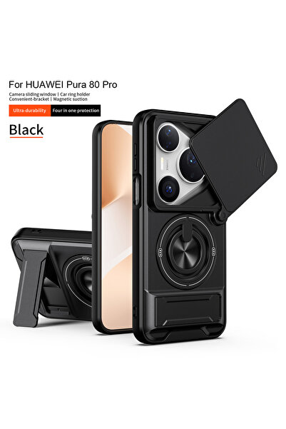 Choice7 Huawei Pura 80 Ultra SJia - Black For Pura 80 Ultra Case Pura 80 Pro ...