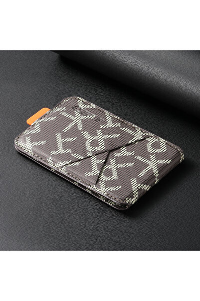 Choice Champagne Leather Wallet For Magsafe Magnetic Cellphone Card Holder Fo...