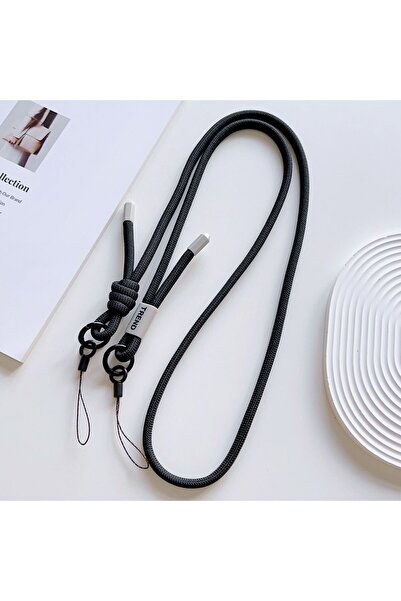 Choice10 Black Adjustable Universal Phone Lanyard Diameter Outdoor Case Cross...