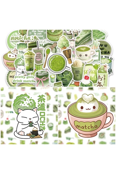 Choice 50Pcs 50Pcs Matcha Girl Stickers Cute Cartoon Graffiti Stickers Phone ...