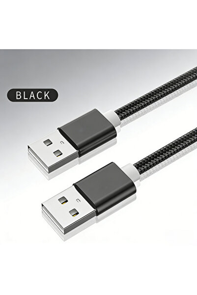 Choice10 1.5m Black NNBILI USB to USB Extension Cable USB A Male to Male USB ...