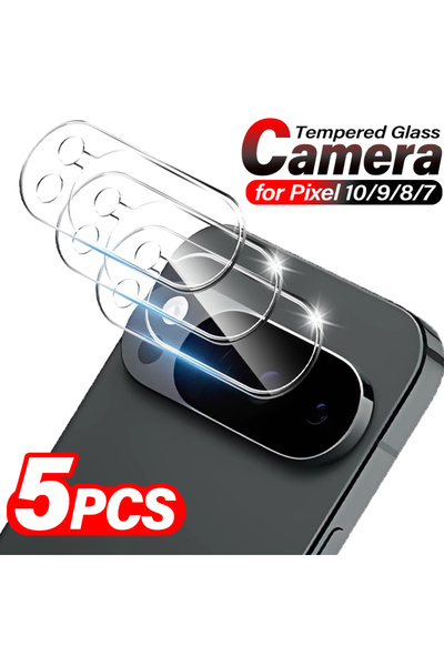choice2 5Pcs for Pixel 10Pro XL 1/2/3/5Pcs Clear Camera Lens Film Tempered Gl...