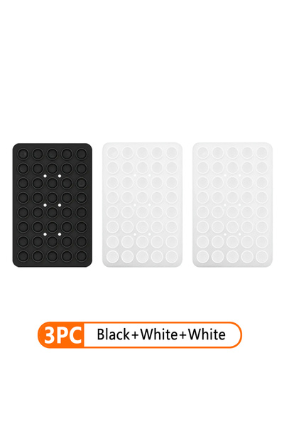 Choice9 3pcs Set 4 Multi-Functional Phone Case Backed Silicone Suction Pad Ho...