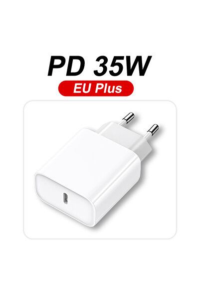 Choice EU Plug For Original 35W Fast Charger For iPhone 17 16 Pro Max 15 14 1...
