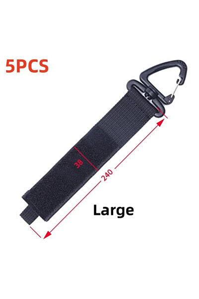 Choice8 5PCS L 10/5/1PCS Rotate Buckle Wire Manager Power Cord Management Nyl...