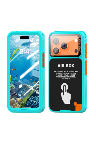 Choice1 iPhone17 Pro Lake Blue Shellbox - Outdoor Swimming Underwater Photogr...