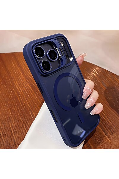 Choice10 iPhone17 Pro Max Blue Luxury for Magsafe Magnetic Attraction Bracket...