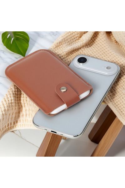 Choice9 Brown buckle For MagSafe External Battery Case Wireless Magnetic Batt...