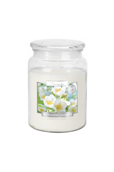 LCA Set 2 x Lumanare Parfumata in Borcan cu Capac Iasomie Blooming Jasmine, 1...