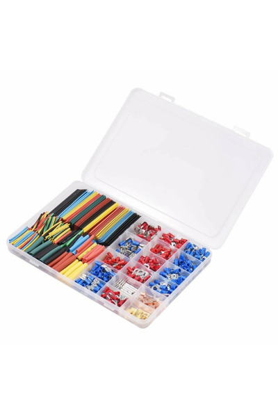 zola Kit 658 piese conectori electrici si tuburi termocontractabile, 0.5-1.5 ...
