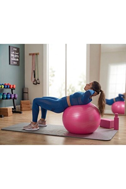 Generic Brand Yoga Ball Exercise Thickened 75cm Balance Fitness Rehabilitatio...