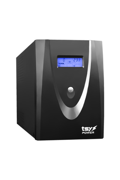 TSY POWER UPS TSY Power, 3000VA/1800W, LCD, interactiv la rețea, 4 x Schuko T...