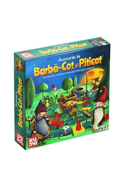 OEM Joc de societate, D-Toys, Aventurile lui Barba-Cot și Piticot, de la 4 an...