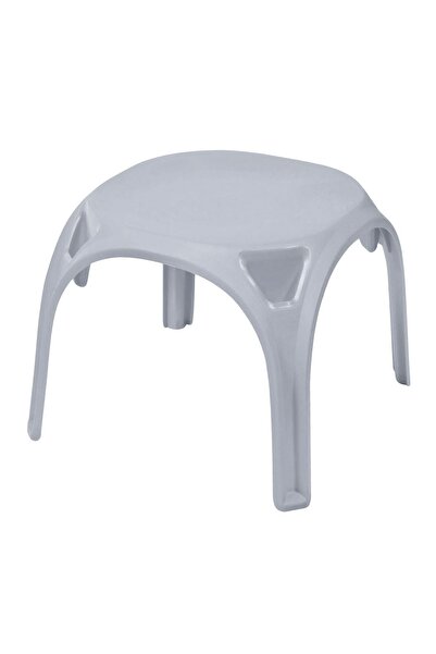 Zâna Casei Masă din plastic gri mat pentru copii 55x55x48cm