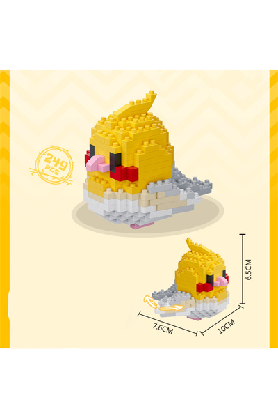 Choice مجموعة مكعبات بناء صغيرة على شكل طائر لطيف 8915 بدون علبة، ألعاب تعليم...