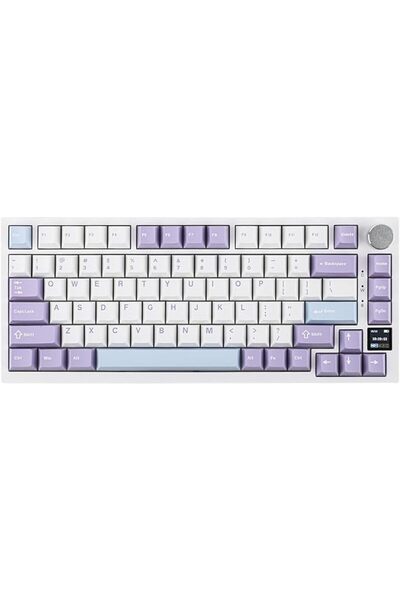 Epomaker لوحة مفاتيح ميكانيكية Ajazz AK820 Pro بنسبة 75%، لوحة مفاتيح مثبتة ع...