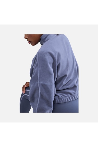 Nike One Therma-FIT Yarım Fermuarlı Oversize Kadın Polar Sweatshirt | IO0182