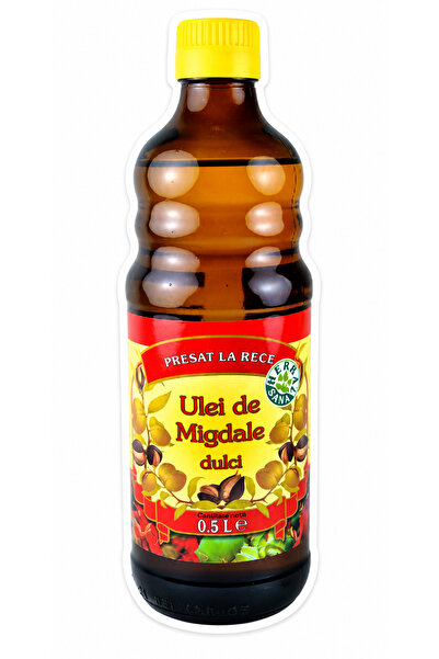 Herbavit Ulei de Migdale Dulci Presat la Rece 500ml