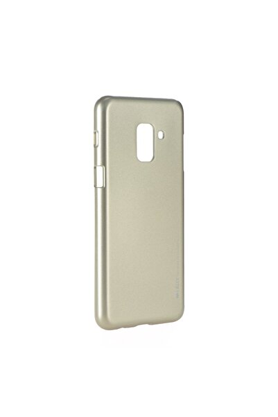 Mercury i-Jelly Θήκη Σιλικόνης Στενής Εφαρμογής Χρυσή (Samsung Galaxy A8 Plus...