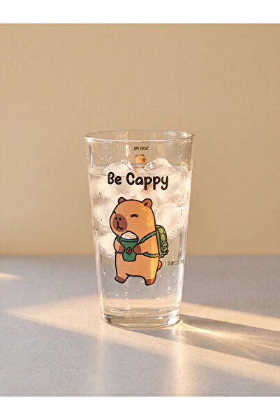 LC Waikiki Rmz Gi̇yi̇m Farkiyla Animal Printed Glass Cup 550 ml
