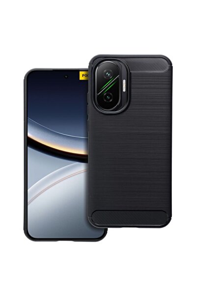 OEM Ανθεκτική Θήκη Θωράκισης TPU Άνθρακα Μαύρη (Xiaomi Poco F7 5G / Redmi Tur...