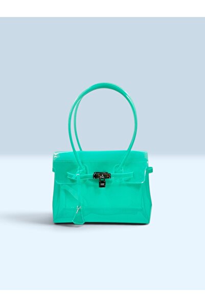 Turkuaz Renkli Jelly Bag