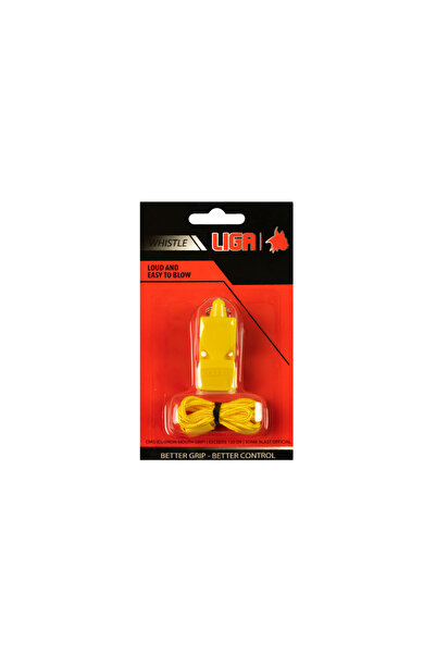 Liga Sport Σφυρίχτρα πλαστική με λουράκι (Plastic whistle with lanyard) LIGAS...