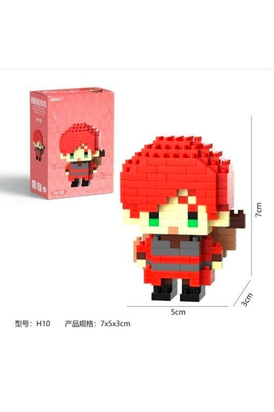 womistore Gaara Brick Blok Yapı Taşı Figür