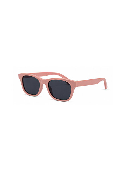 Toz Vintage Punavi Rose Bone Frame Rectangular Children's Sunglasses