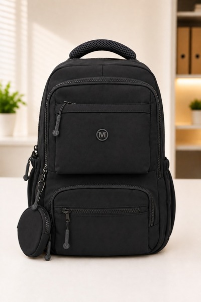 Vona Bags Martella Nylon Fabric Backpack M313