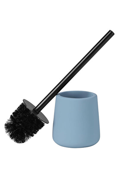 Navaris Toilet brush, resin and stainless steel handle, modern design, water ...