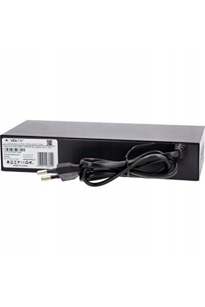 NO BRAND Vidiline ViDi-F0420FB Switch POE cu 4 porturi pentru sisteme de supr...