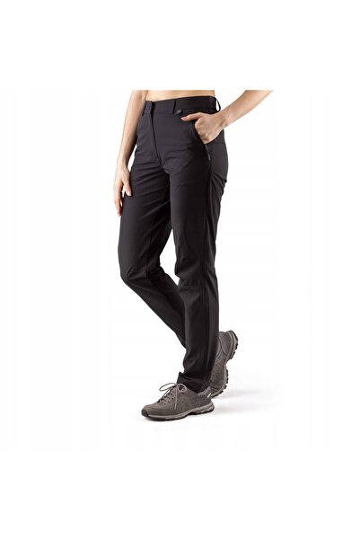 Viking Pantaloni de trekking pentru femei Expander negri S