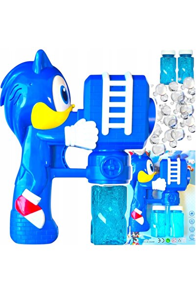 Toys Pistol cu bule de săpun Sonic, aparat de bule, lichid Sonic Ariciul