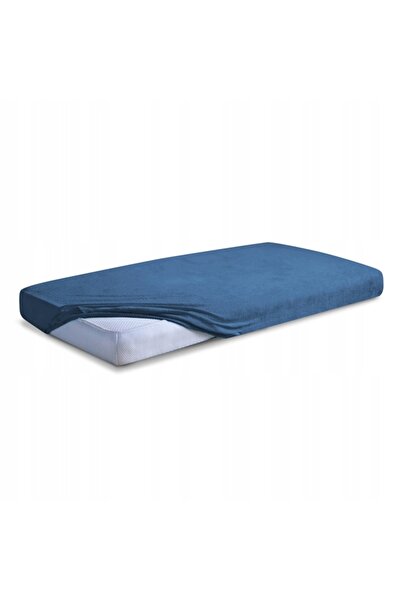 NO BRAND Cearșaf de pat din jerseu de bumbac cu elastic 140x200x20 cm