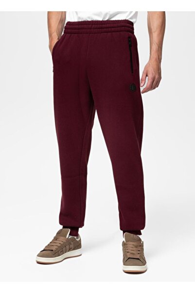 NO BRAND Pantaloni de trening pentru bărbați Pitbull HATTON, roșii, mărimea S
