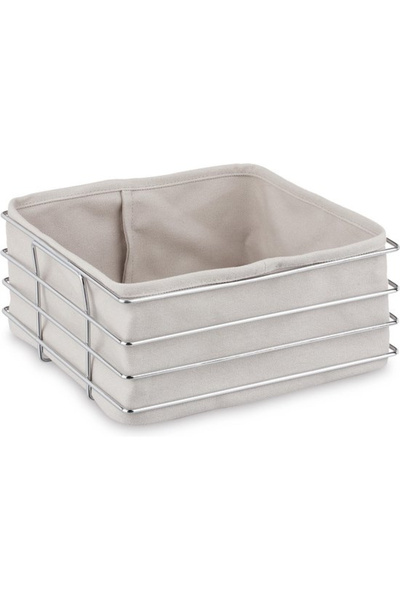 NO BRAND COȘ DE PÂNZĂ DIN METAL CU INSERȚIE TEXTILĂ, STIL LOFT MODERN