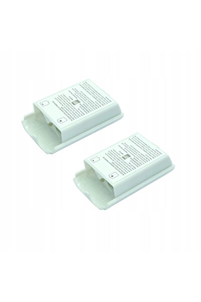 NO BRAND Capac compartiment baterii pentru XBOX 360 alb