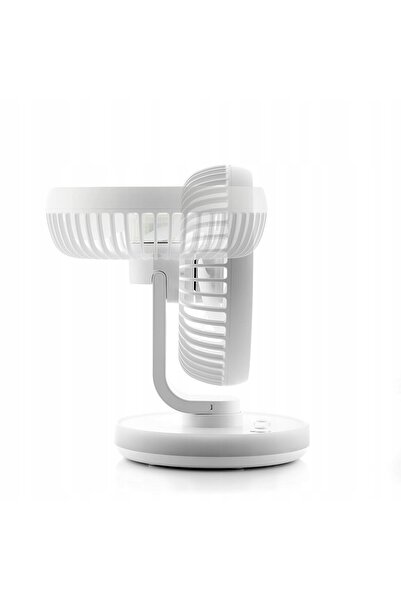 InnovaGoods Ventilator de birou cu baterie și LED-uri, alimentat prin USB, se...