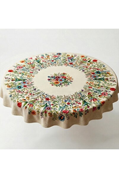 NO BRAND Față de masă gobelin florală folclorică 165cm